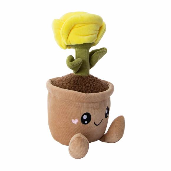 🔥Smoochy Pals Plant Plush YELLOW 10in For Valentine's/Mother's Day 2025 BNWT🔥 - Picture 2 of 4